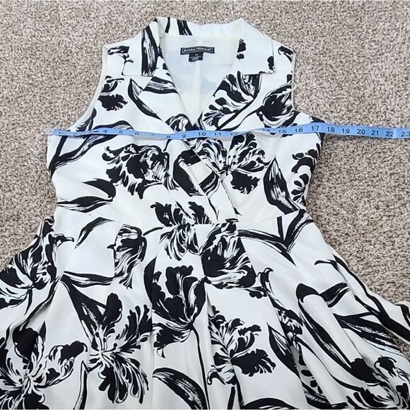 Jessica Howard Black and White Floral Midi Dress - Picture 10 of 16